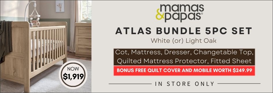 Mamas & Papas Atlas Bundle 5pc Set